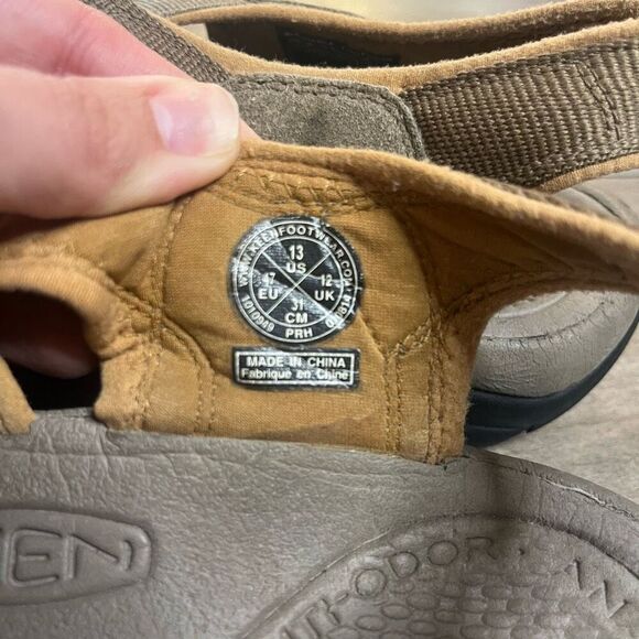 Keen Brown Casual Waterproof Sandals Men 13‎ - Picture 6 of 7